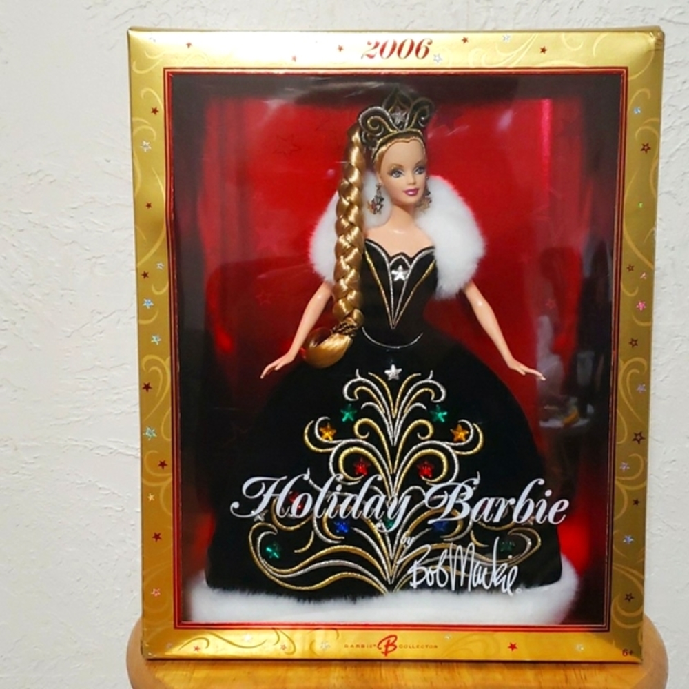 COPY - MNIB Vintage 2006 Holiday™️ Barbie®️ Doll by Bob Mackie©️ MATTEL J0949